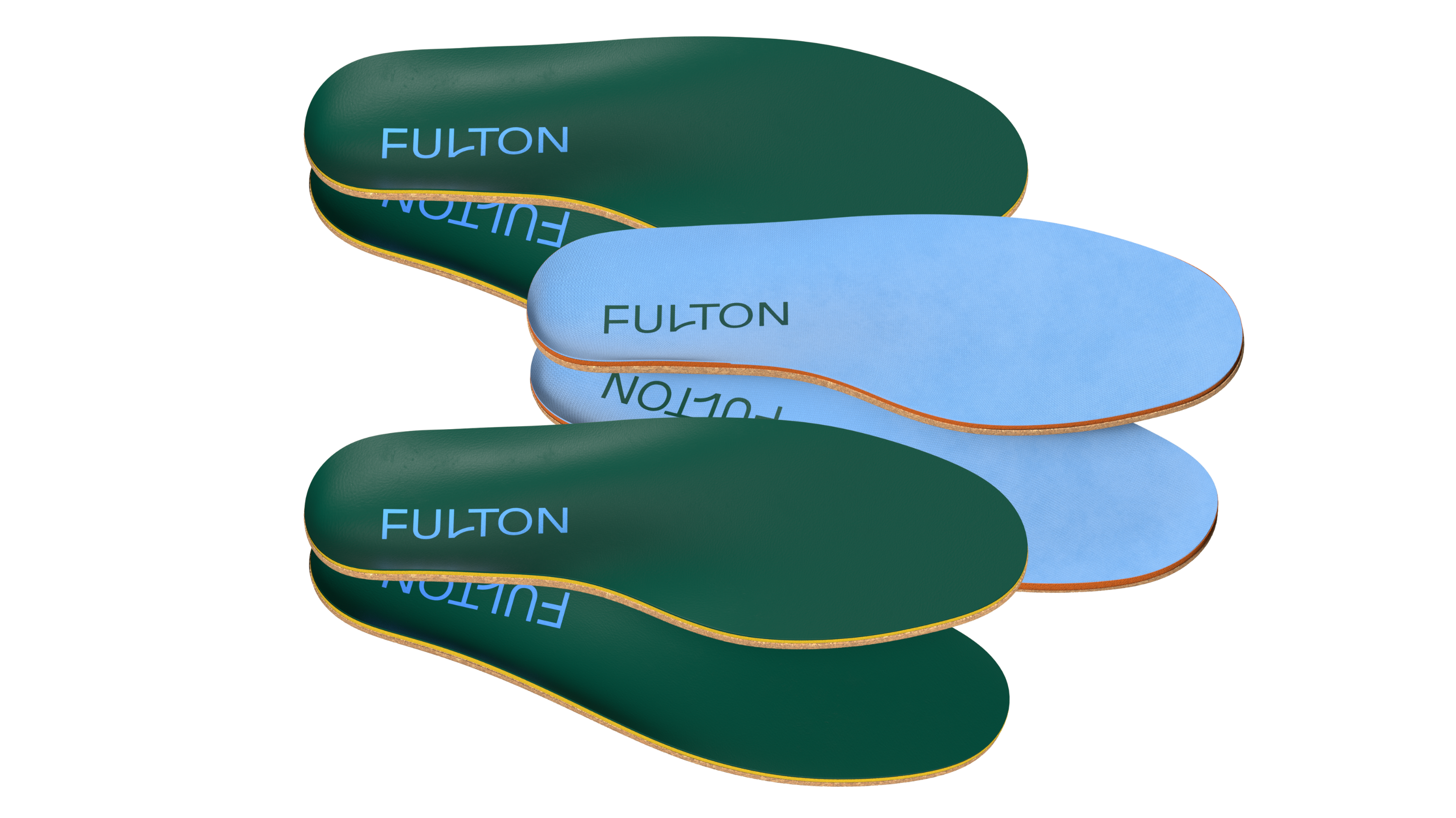Green 2025 cross insoles